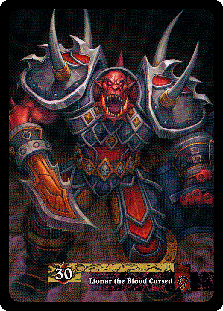 Lionar the Blood Cursed 背面